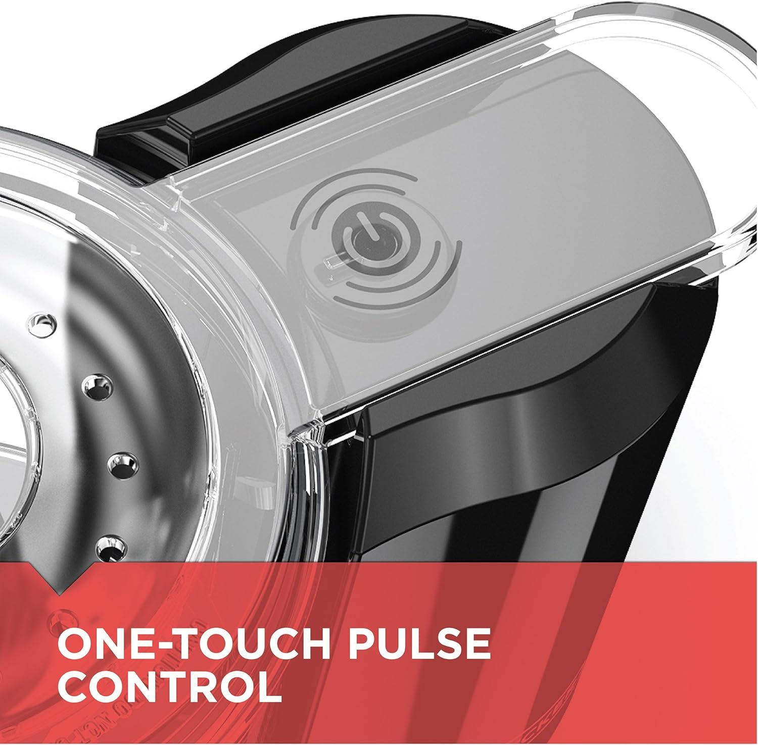 imageBLACKDECKER 15Cup Electric Food Chopper One Touch Pulse 150W Motor StaySharp Blade Dishwasher Safe15 Cup Capacity
