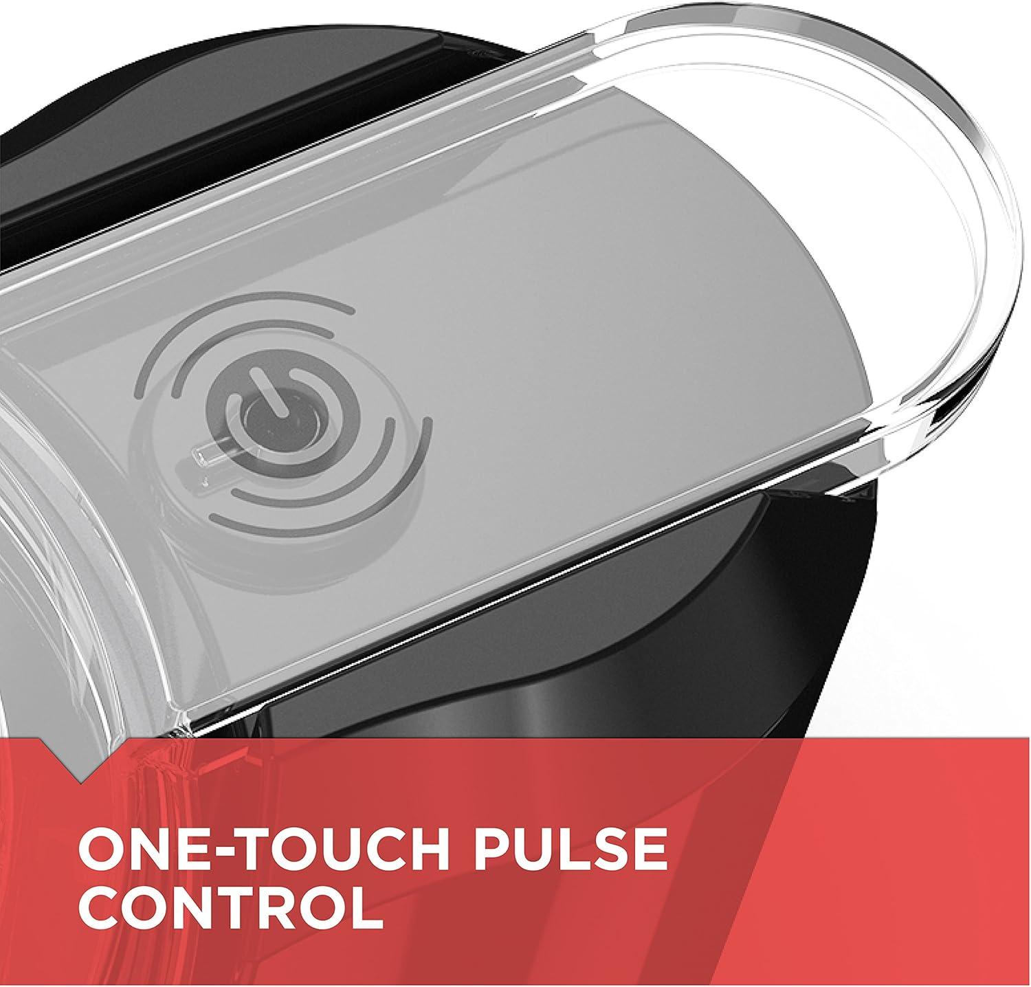 imageBLACKDECKER 15Cup Electric Food Chopper One Touch Pulse 150W Motor StaySharp Blade Dishwasher Safe3 Cup Capacity