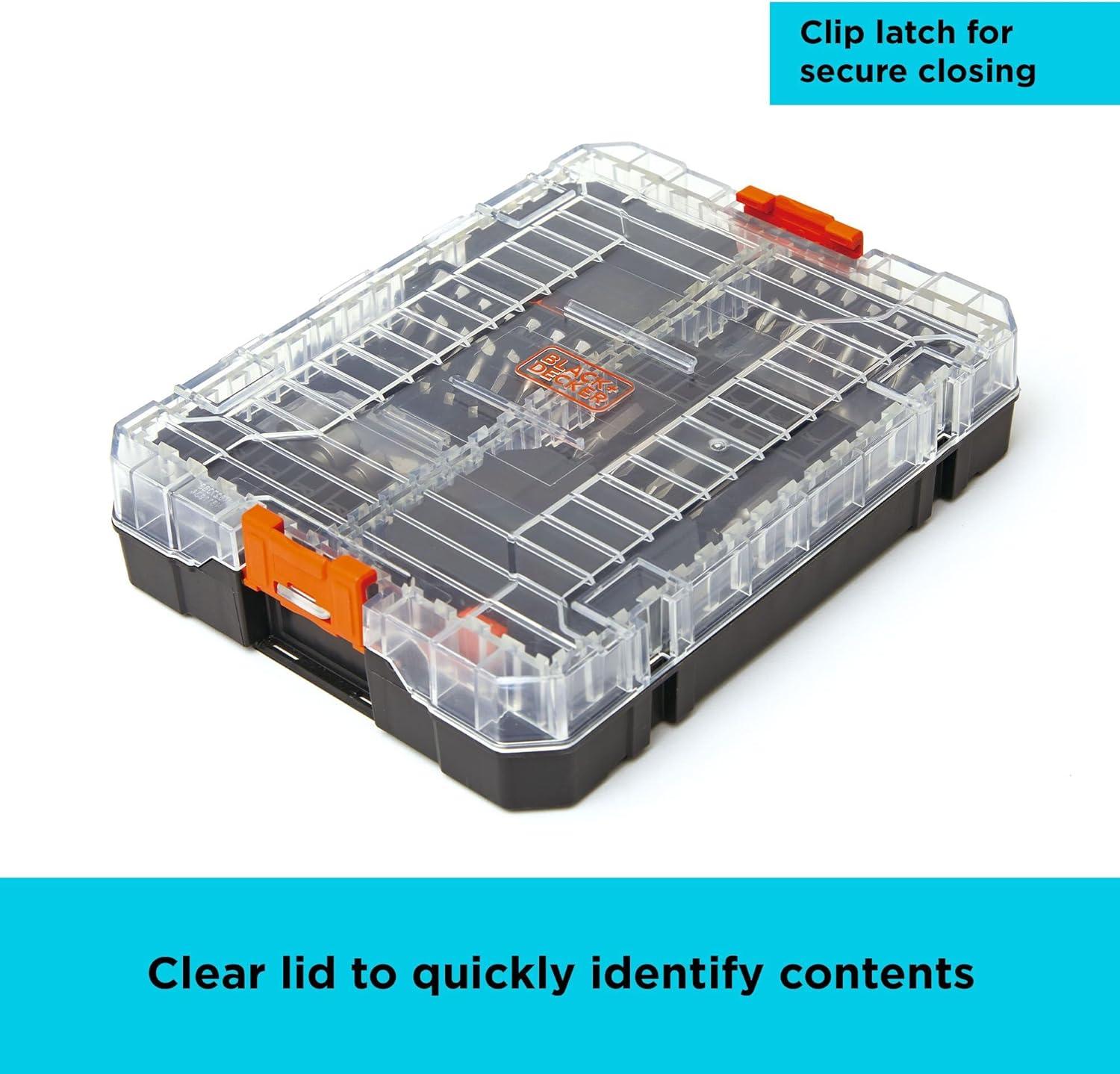 imageBLACKDECKER BLACK DECKER Screwdriver Bit Set 200Piece BDAST200SETFF200 Piece Set