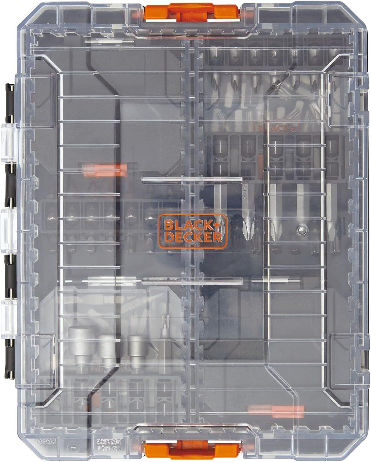 imageBLACKDECKER BLACK DECKER Screwdriver Bit Set 200Piece BDAST200SETFF200 Piece Set