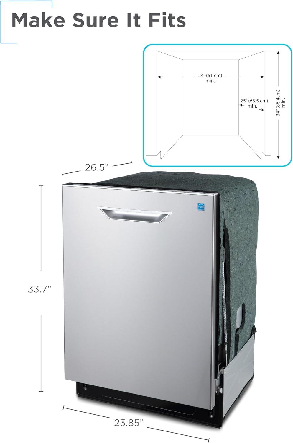 imageBLACKDECKER Countertop Dishwasher Counter Dishwasher with 6 Wash Programs 6Place Setting Capacity Stainless Steel Interior ENERGY STAR Certified BCD6SD WhiteStainless 400MS