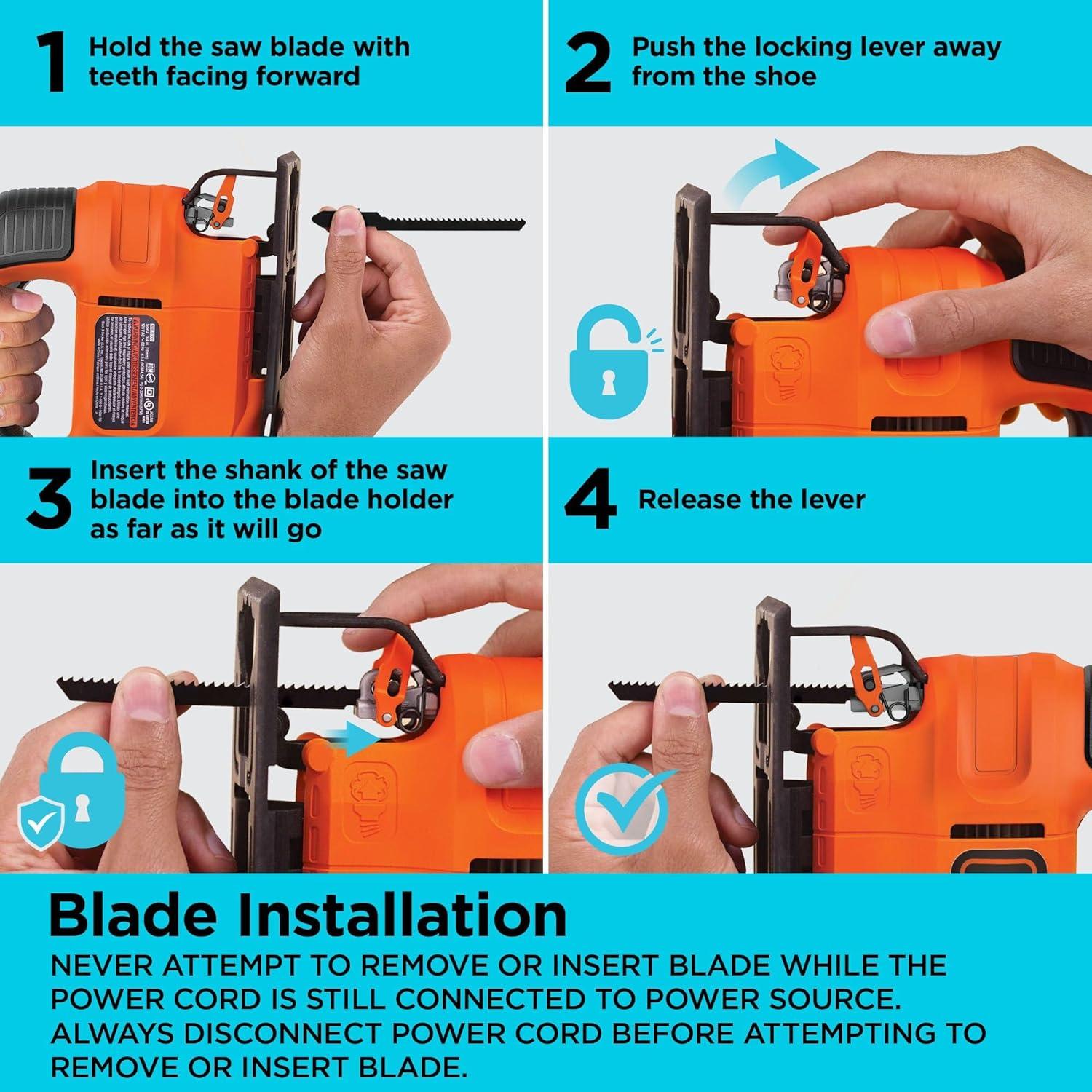 imageBLACKDECKER Jig Saw 45 Amp BDEJS300CJig Saw