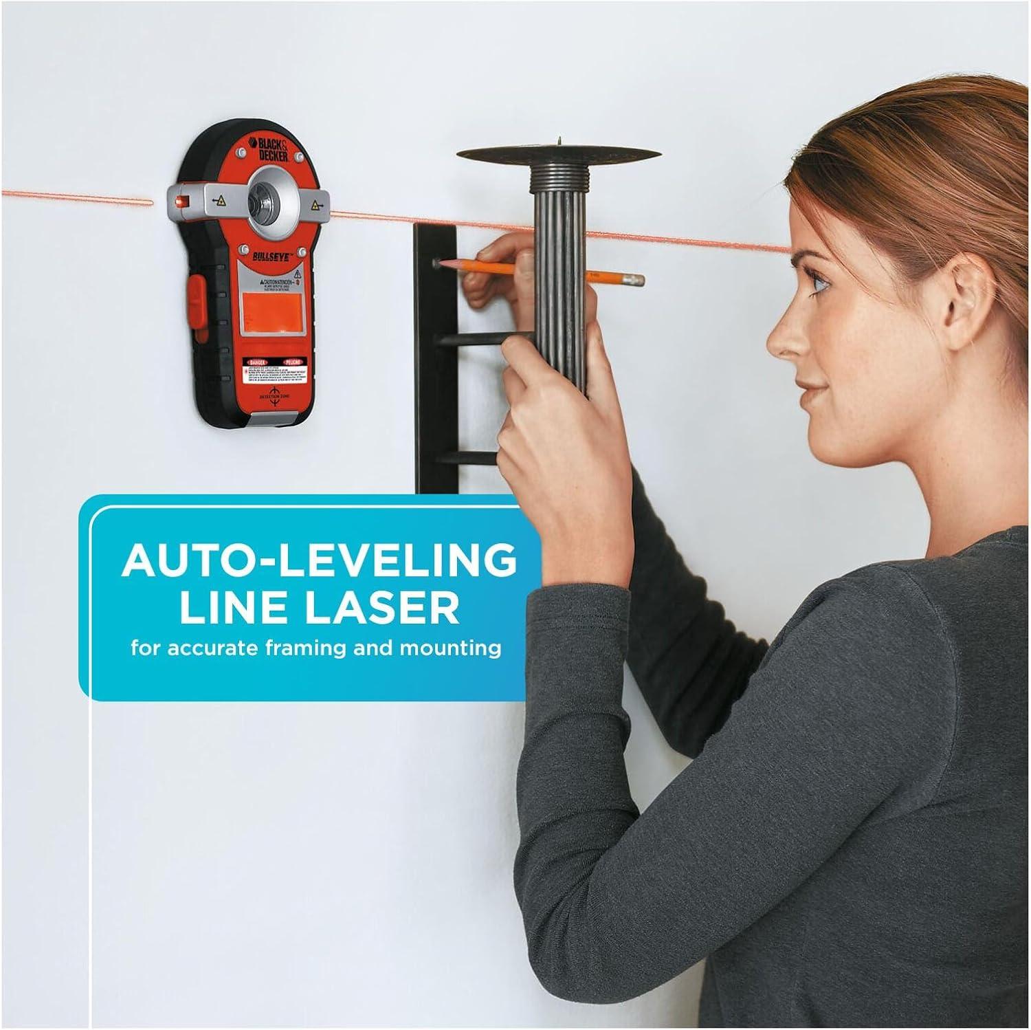imageBLACKDECKER Line Laser Autoleveling with Stud Finder BDL190SLine Laser Only