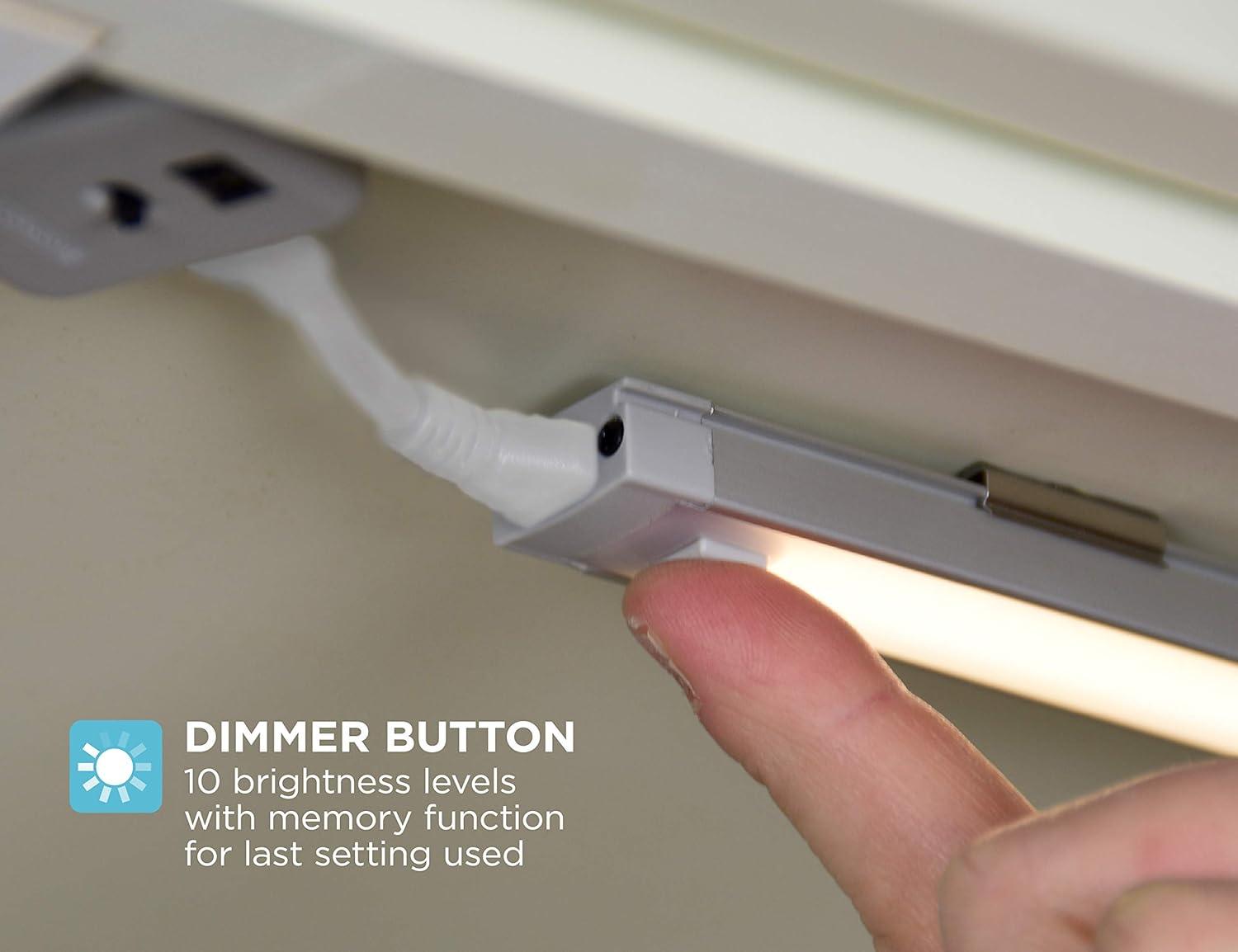 imagePureOptics LED Dimmable Linkable LED Shop Light with Motion Sensor and Magnetic Option 105W 780 Lumens 4000K 18 Cool White LEDUC181CKCool White