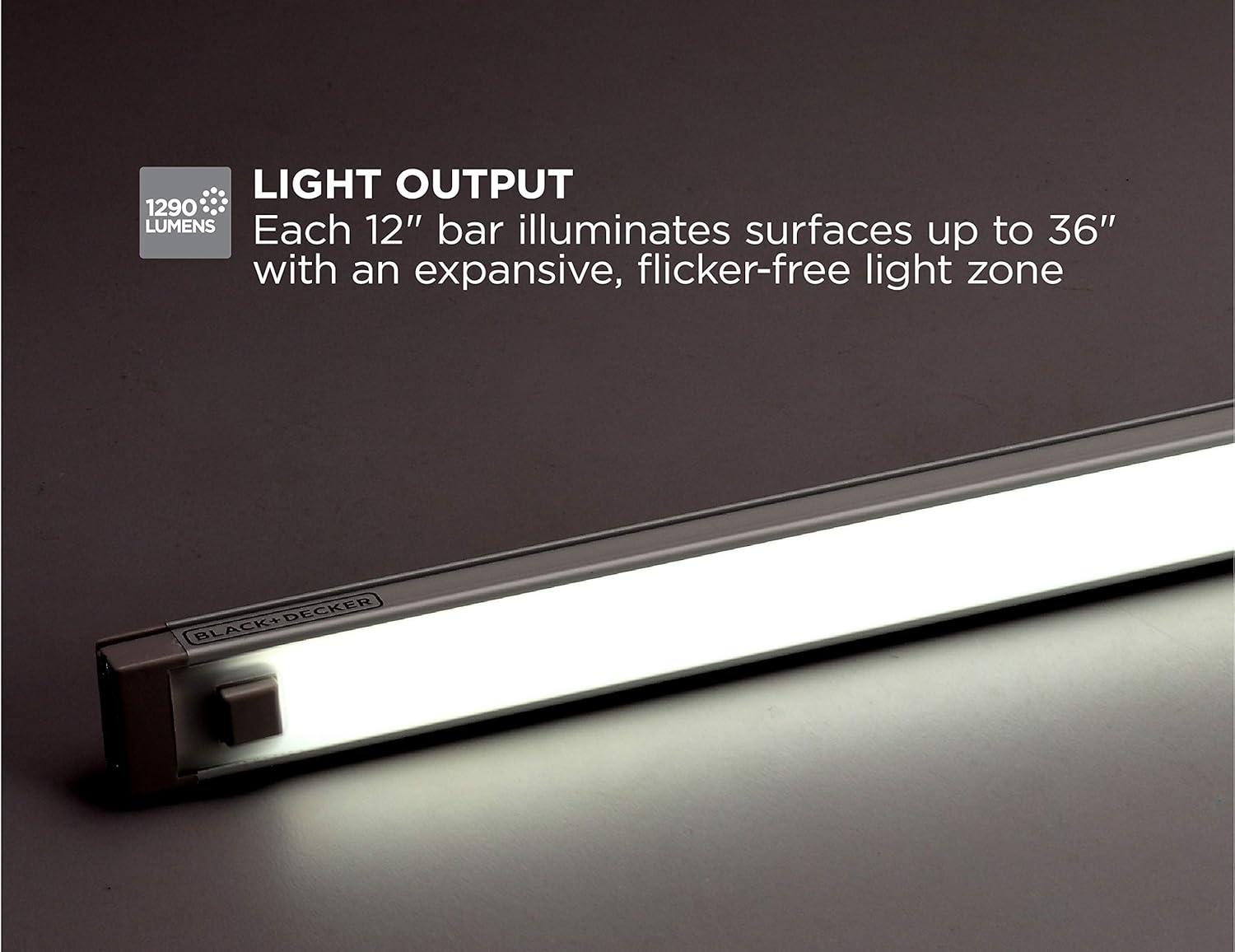 imagePureOptics LED Dimmable Linkable LED Shop Light with Motion Sensor and Magnetic Option 105W 780 Lumens 4000K 18 Cool White LEDUC181CKDaylight