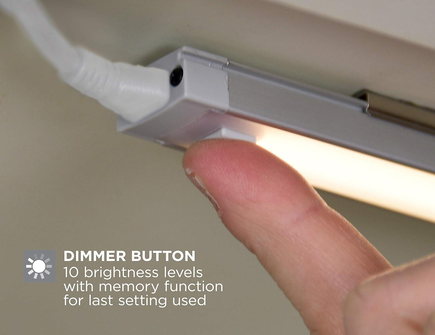 imagePureOptics LED Dimmable Linkable LED Shop Light with Motion Sensor and Magnetic Option 105W 780 Lumens 4000K 18 Cool White LEDUC181CKDaylight