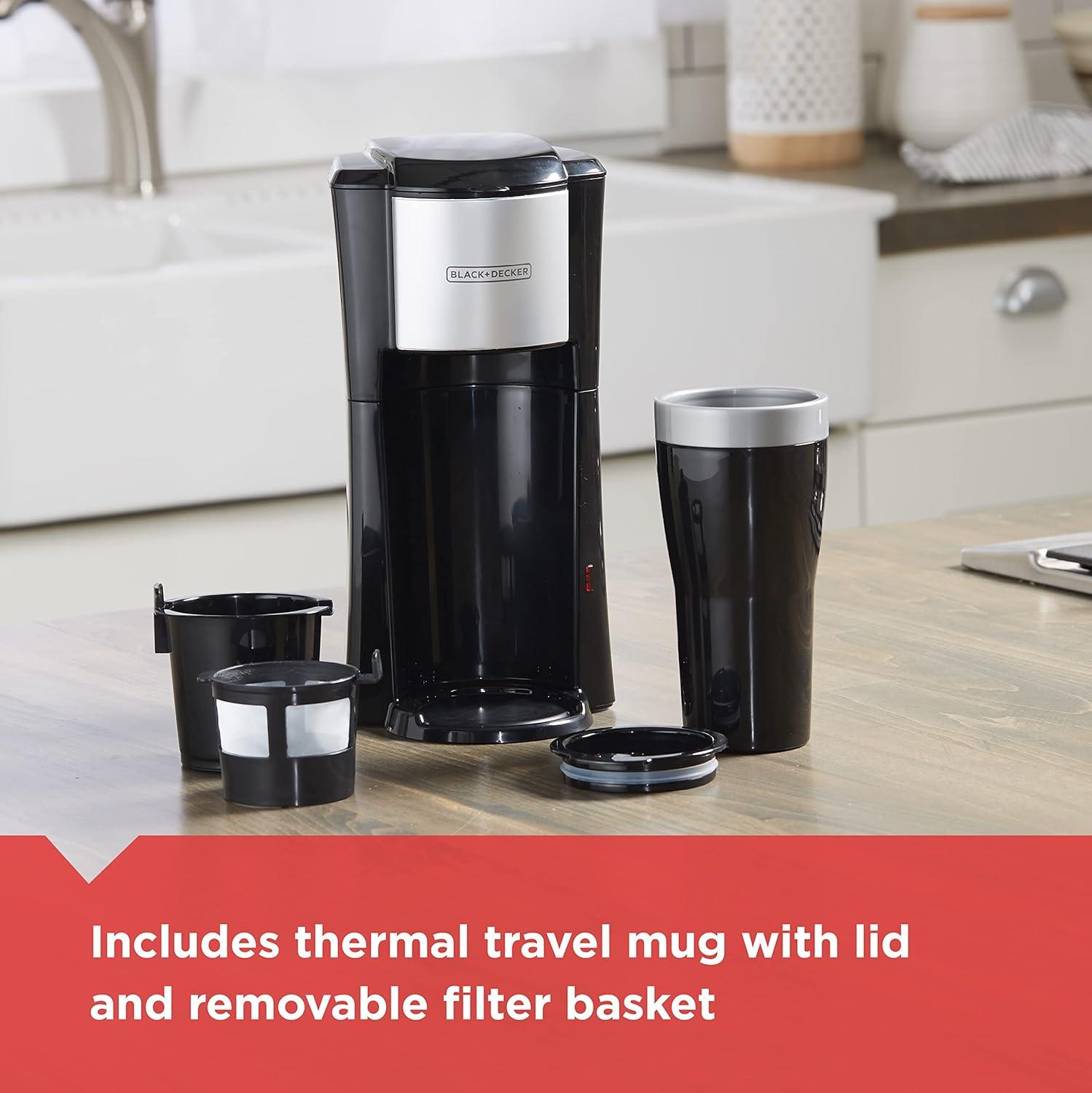 imageSingle Serve Coffeemaker BlackOne Size Pack of 2