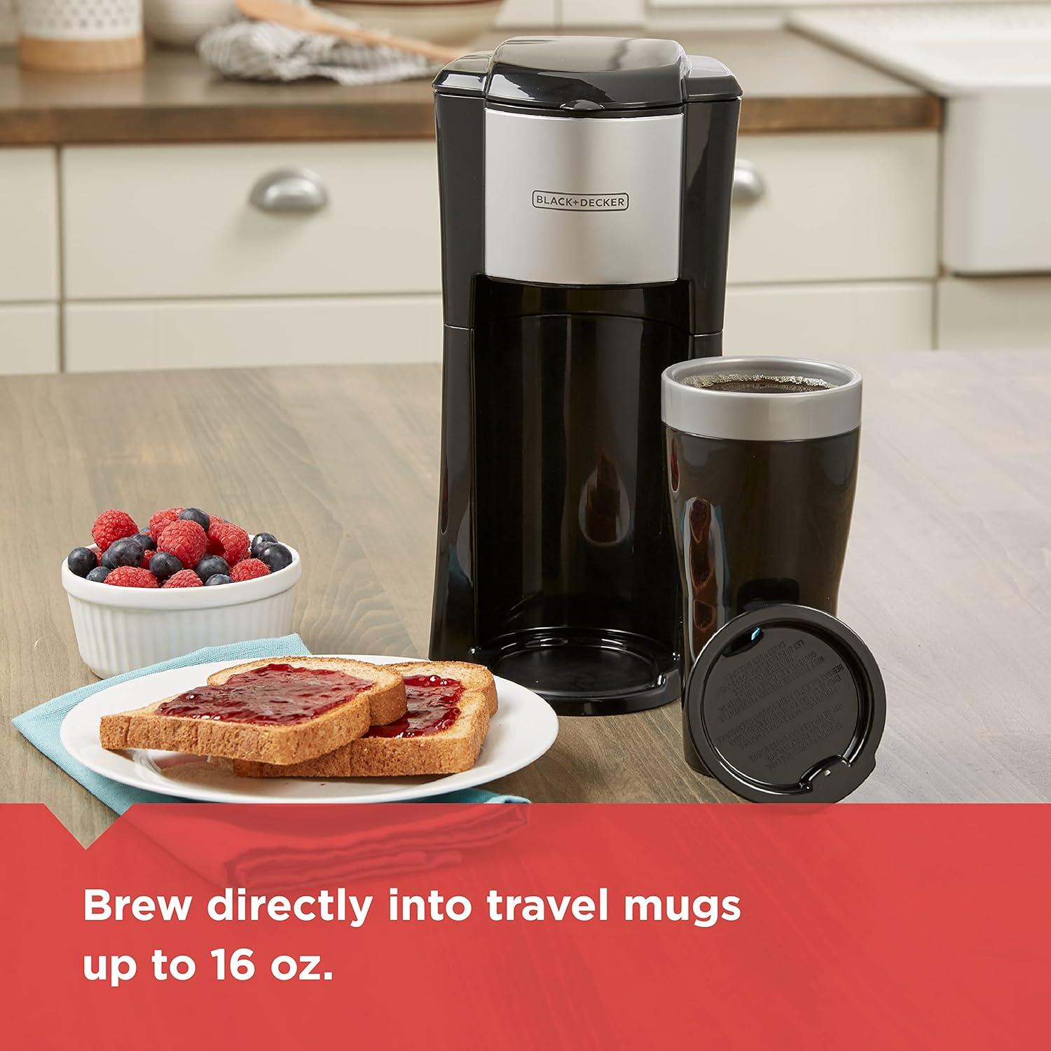 imageSingle Serve Coffeemaker BlackOne Size Pack of 2