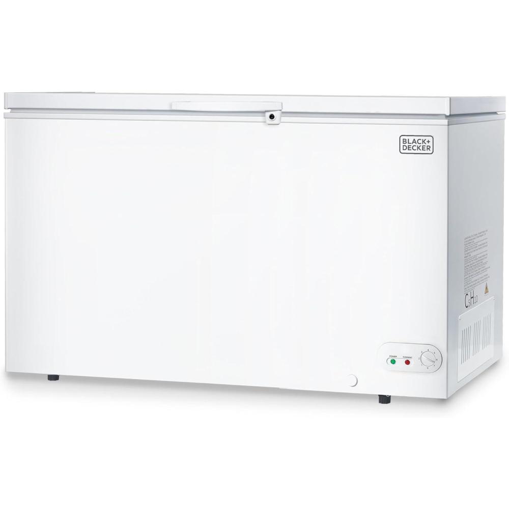 imageBLACKDECKER 50 Cu Ft Chest Freezer Holds up to 175 Lbs of Frozen Food with Organizer Basket13 Cu Ft
