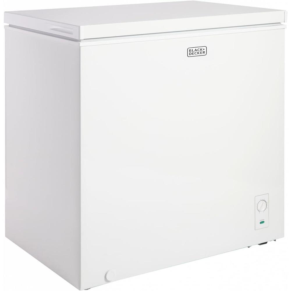 imageBLACKDECKER 50 Cu Ft Chest Freezer Holds up to 175 Lbs of Frozen Food with Organizer Basket70 Cubic Feet