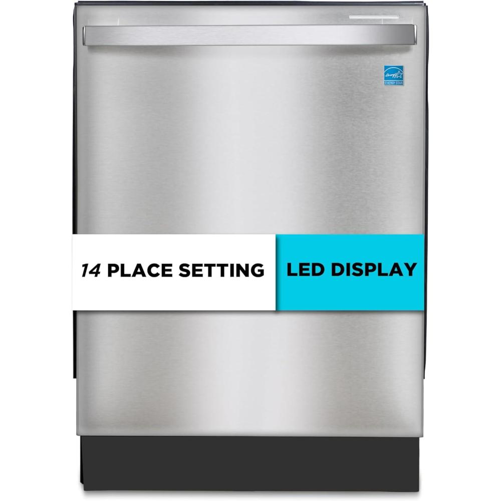 imageBLACKDECKER Countertop Dishwasher Counter Dishwasher with 6 Wash Programs 6Place Setting Capacity Stainless Steel Interior ENERGY STAR Certified BCD6SD WhiteStainless  500HS
