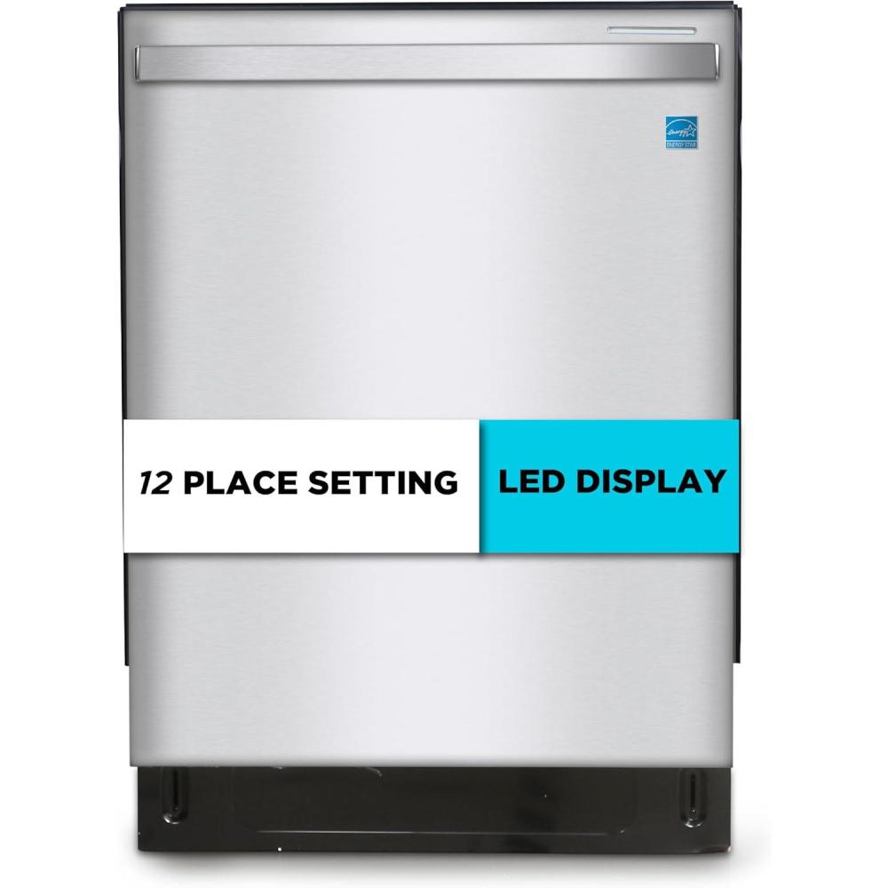 imageBLACKDECKER Countertop Dishwasher Counter Dishwasher with 6 Wash Programs 6Place Setting Capacity Stainless Steel Interior ENERGY STAR Certified BCD6SD WhiteStainless 300HS