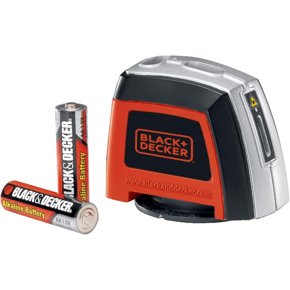 imageBLACKDECKER Laser Level SelfLeveling 360 Degree Wall Attachment AA Batteries Included BDL220S 725 x 7 x 25 inches