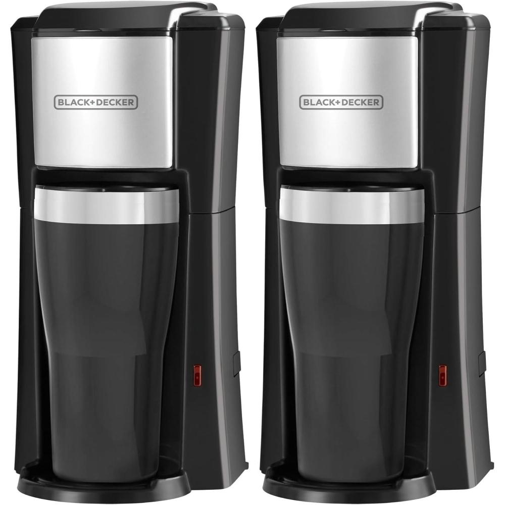 imageSingle Serve Coffeemaker BlackOne Size Pack of 2