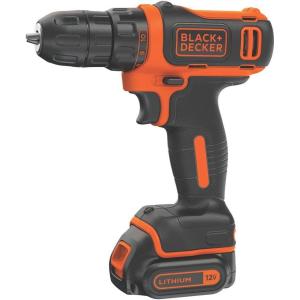 BLACK+DECKER 12V MAX Cordless Drill/Driver, Battery and Charger Included (BDCDD12C)(Cordless Drill Kit Only)