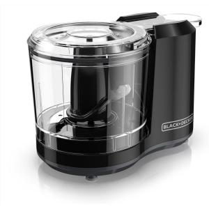 BLACK+DECKER 1.5-Cup Electric Food Chopper, One Touch Pulse, 150W Motor, Stay-Sharp Blade, Dishwasher Safe(1.5 Cup Capacity)
