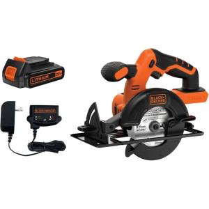 BLACK+DECKER 20V MAX POWERCONNECT 5-1/2 in. Cordless Circular Saw with Battery and Charger (BDCCS20C)(Circular Saw)