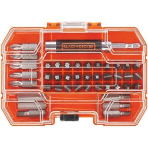 BLACK+DECKER 42-Piece Bit Set for Screwdriver (BDA42SD)(42-Pieces)