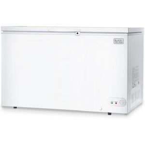 BLACK+DECKER 5.0 Cu. Ft. Chest Freezer, Holds up to 175 Lbs. of Frozen Food with Organizer Basket(13 Cu. Ft.)