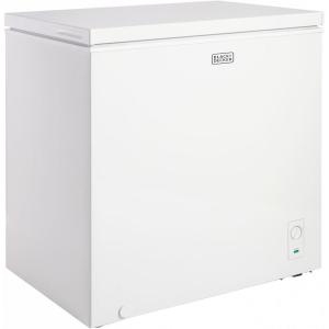 BLACK+DECKER 5.0 Cu. Ft. Chest Freezer, Holds up to 175 Lbs. of Frozen Food with Organizer Basket(7.0 Cubic Feet)