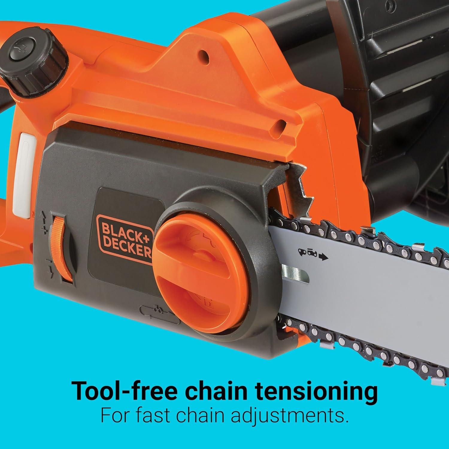 imageBLACKDECKER 12 Amp 16 in Electric Chainsaw CS1216Electric Chainsaw