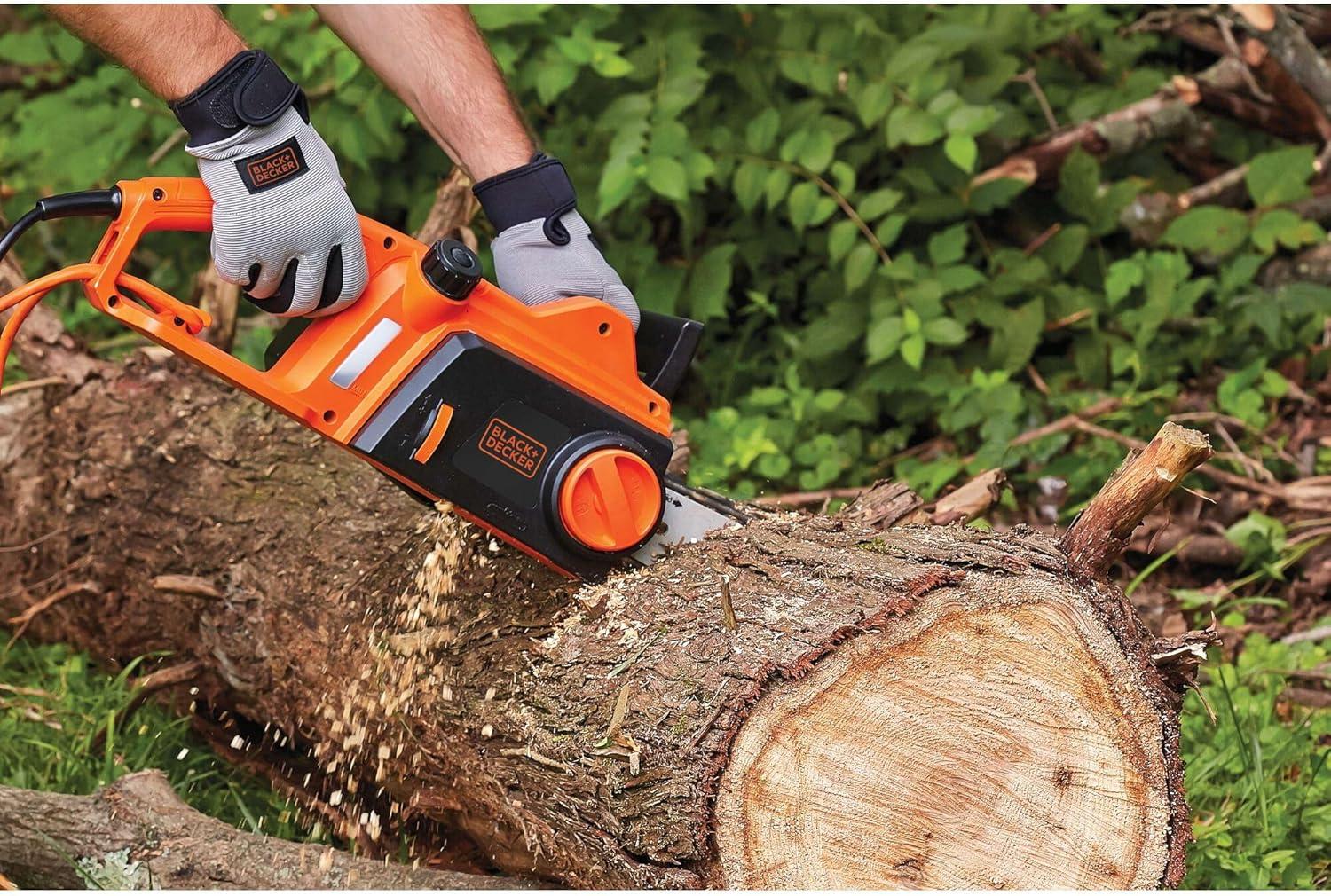 imageBLACKDECKER 12 Amp 16 in Electric Chainsaw CS1216Electric Chainsaw