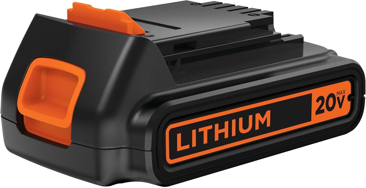 imageBLACKDECKER 20V MAX Battery 15Ah Lithium Ion Battery Extended Runtime Compatible with Tools Outdoor Equipment and 20V Vacuums LBXR20One Size