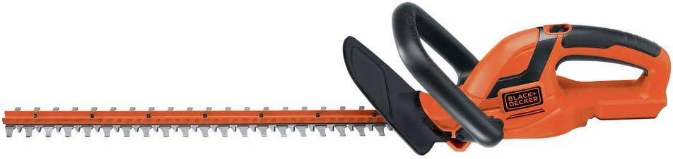 imageBLACKDECKER 20V MAX Cordless Hedge Trimmer 22Inch Tool Only LHT2220B
