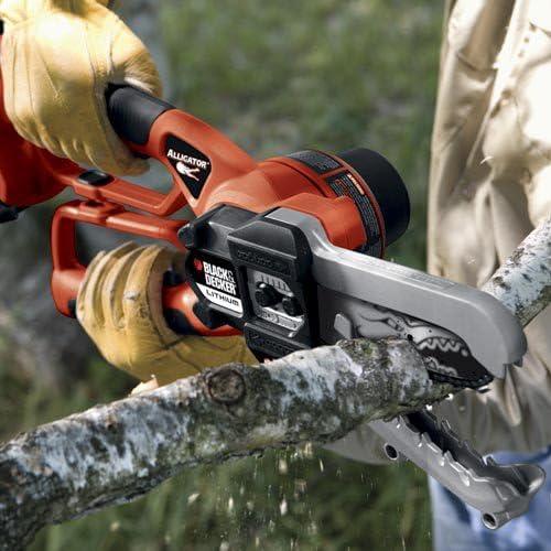 imageBLACKDECKER 20V MAX Garden Loppers Cordless Chainsaw Loppers for Tree Trimming Heavy Duty LLP12020V Lopper Tool Only