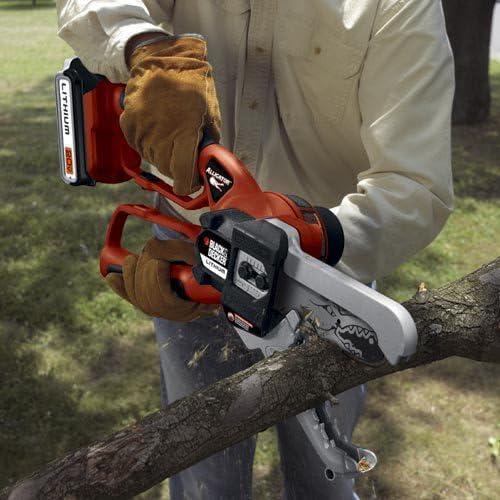 imageBLACKDECKER 20V MAX Garden Loppers Cordless Chainsaw Loppers for Tree Trimming Heavy Duty LLP12020V Lopper Tool Only