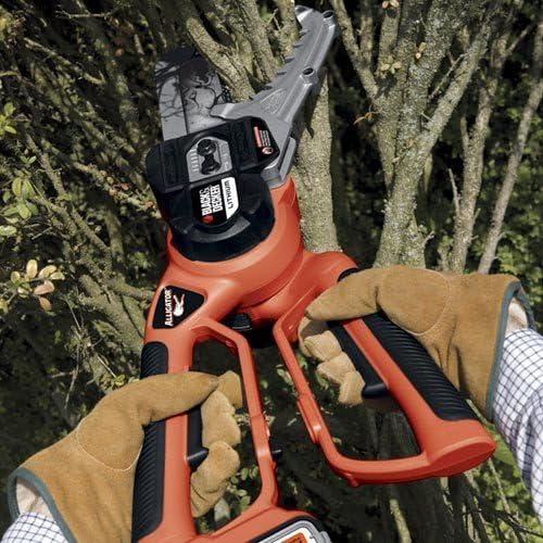 imageBLACKDECKER 20V MAX Garden Loppers Cordless Chainsaw Loppers for Tree Trimming Heavy Duty LLP12020V Lopper Tool Only