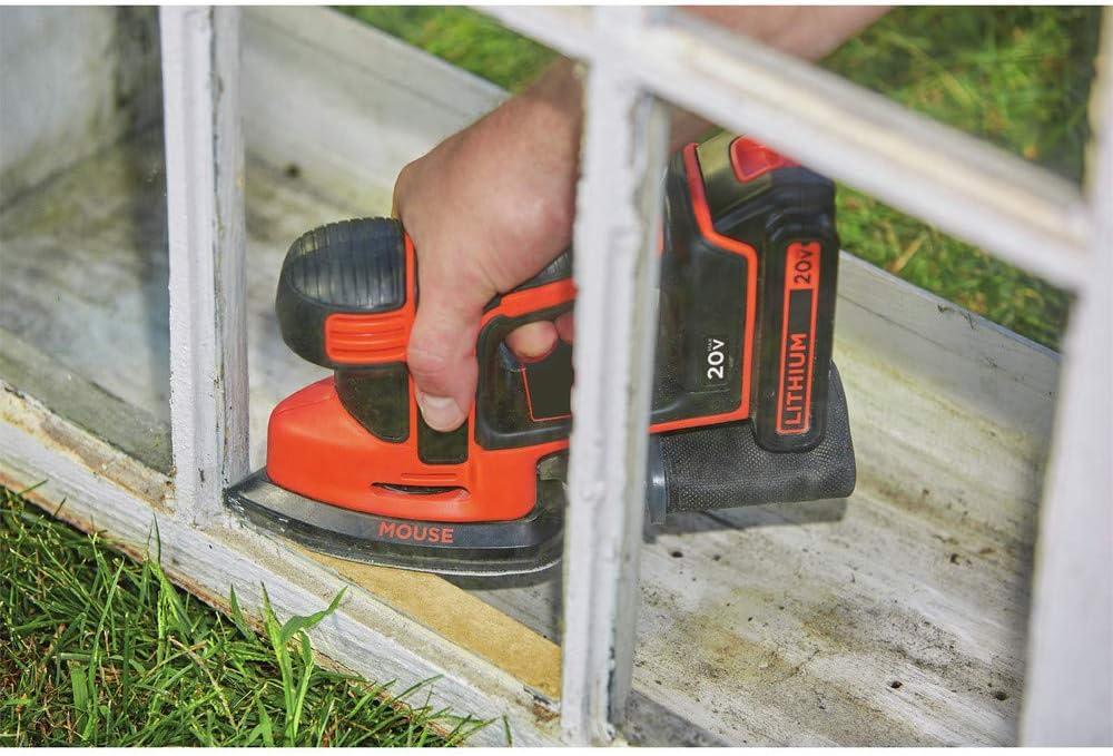 imageBLACKDECKER 20V MAX Mouse Sander Tool Only BDCMS20BSander