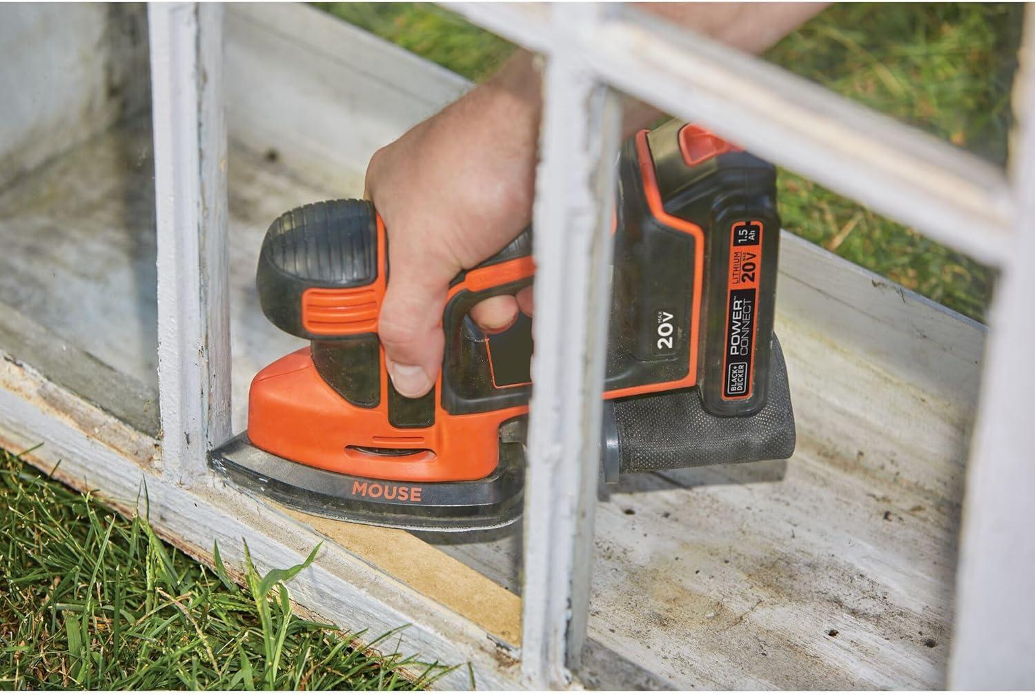 imageBLACKDECKER 20V MAX Sheet Sander BDCMS20CMOUSE Sander