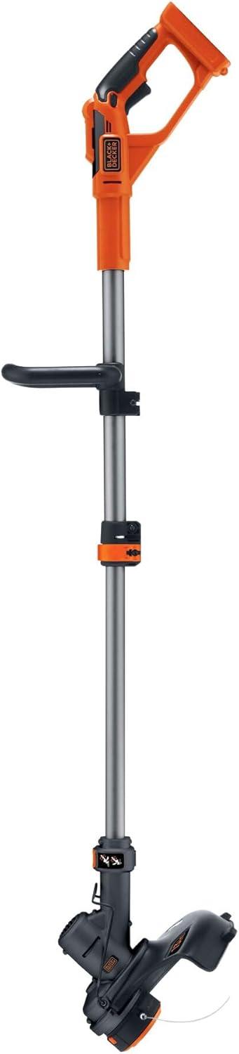 imageBLACKDECKER 40V MAX String Trimmer and Lawn Edger 13 Inch Weed Eater Far Reach Battery and Charger Not Included LST136BBare Tool Only