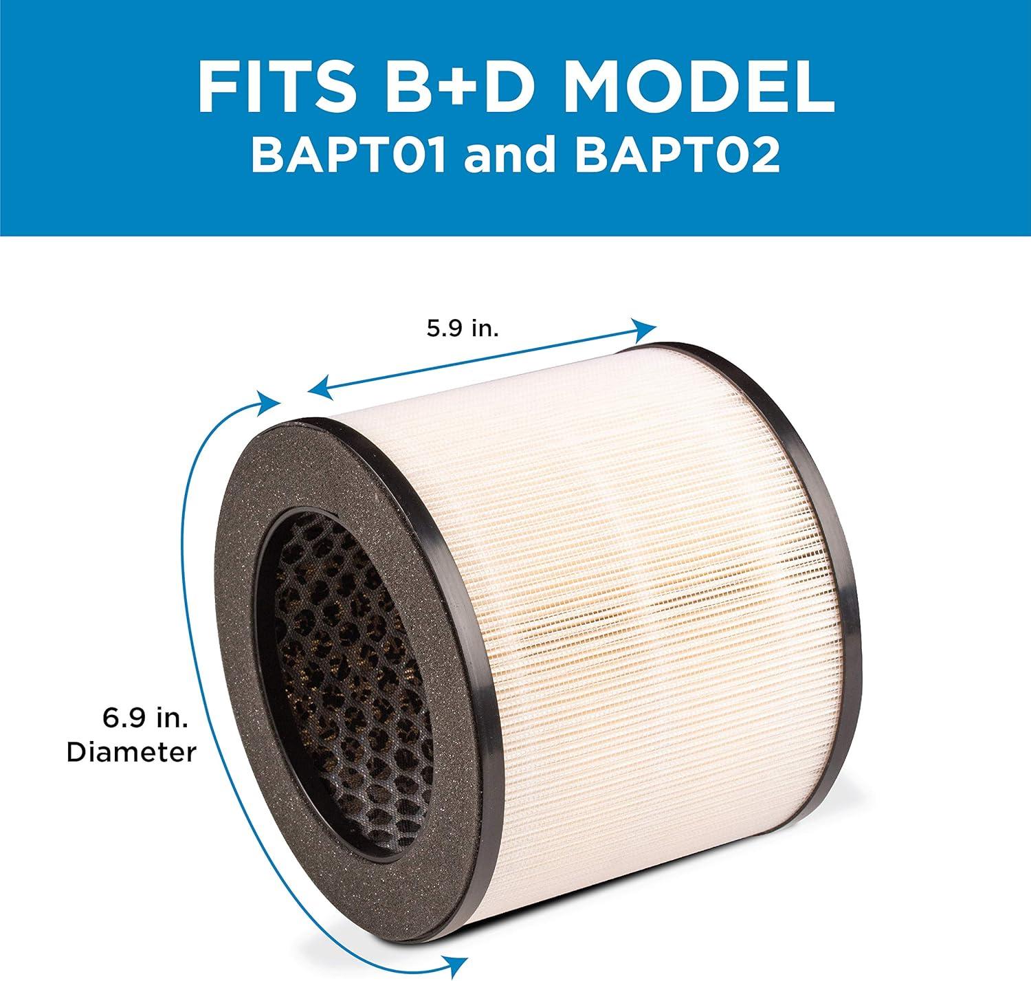 imageBLACKDECKER AF1 Replacement Filter White