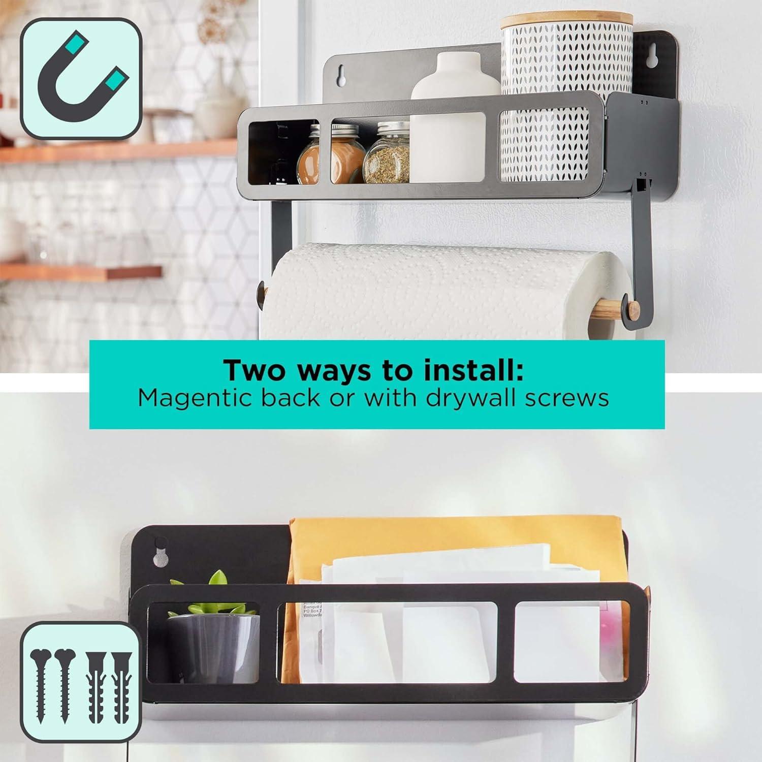 imageBLACKDECKER BLACK DECKER BLACK HANGING RACK SYSTEMSHELF WDOOR BDSTKT282BKBlack Hanging Rack Shelf System