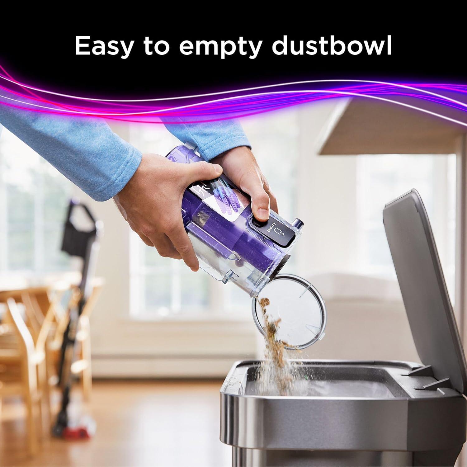 imageBLACKDECKER Cordless Vacuum Stick Vacuum Cordless for Hardwood Floor and Carpet LED Floor Lights Bagless Lightweight Portable Removable Floorhead SUMMITSERIES BHFEA640WG