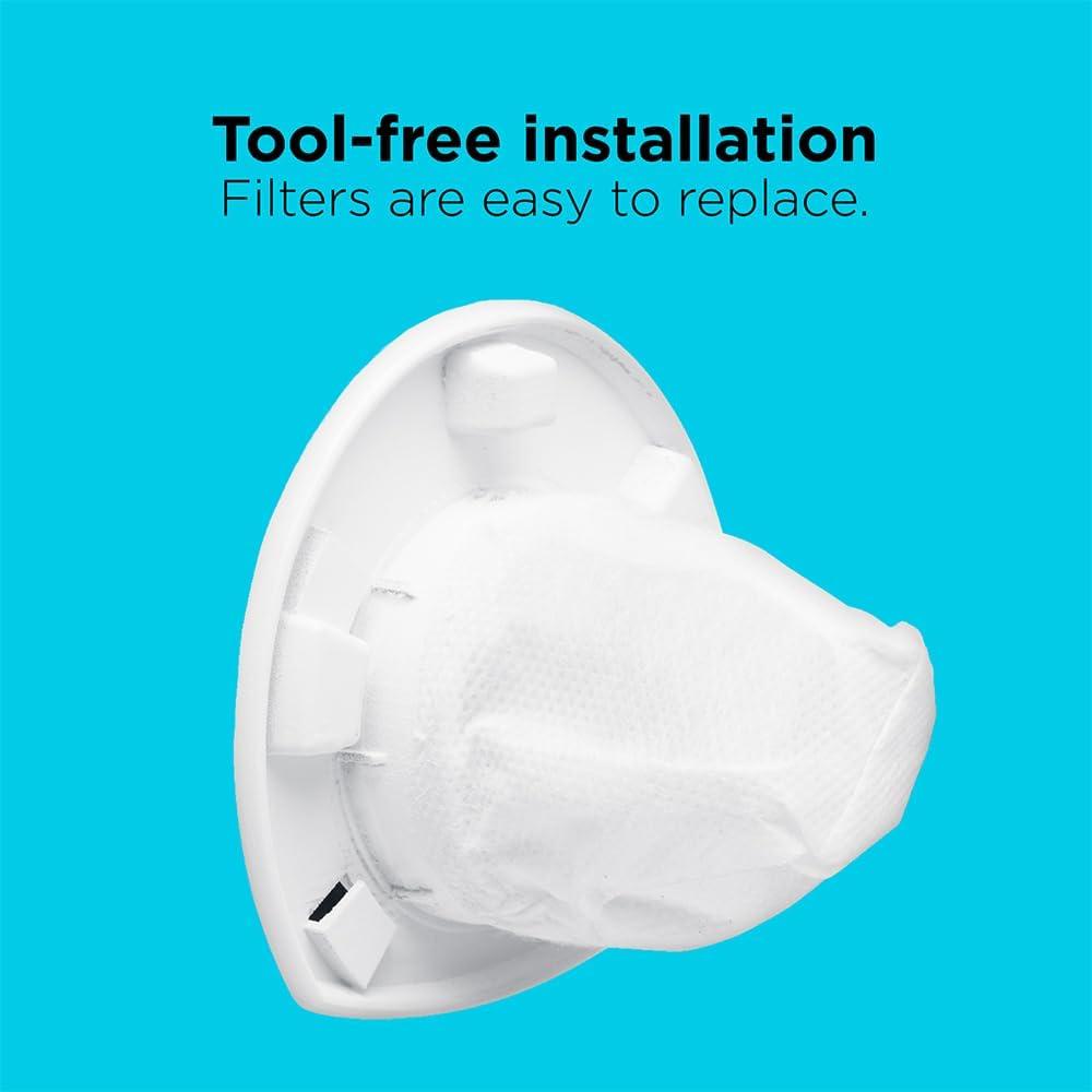 imageBLACKDECKER Dustbuster Replacement Filter for Models CHV9610 CHV1210 CHV1410 CHV1410B CHV1410L CHV1510 BDH2000L HHVI315JO42 HHVI320JR02 VF1101