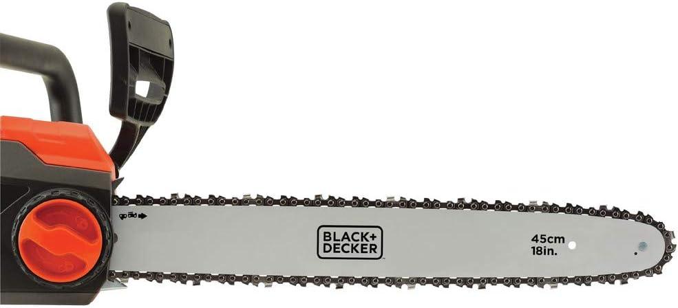 imageBLACKDECKER Electric Chainsaw Corded 18Inch 15Amp Lightweight Chain Saw with Automatic Oiler CS1518Chainsaw
