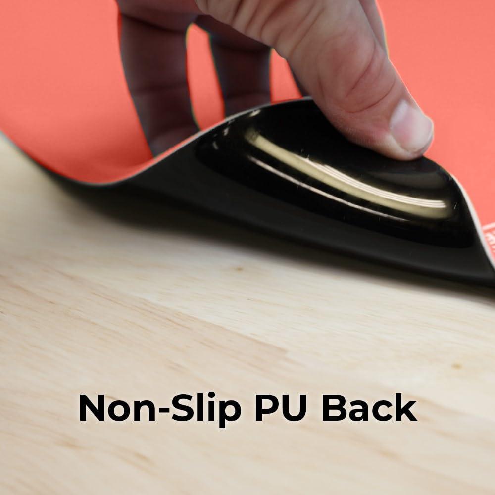 imageBLACKDECKER Ergonomic Mouse Pad Wrist Support Comfortable Mouse Pad Wrist Rest Wrist Relief Gel Mousepad NonSlip Base Aesthetic Mousepad for Gaming Home Office Perfect for Computer LaptopCoral Rose