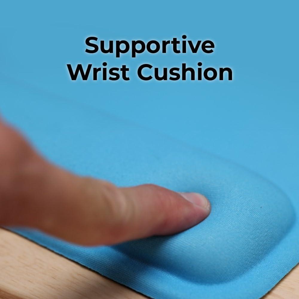 imageBLACKDECKER Ergonomic Mouse Pad Wrist Support Comfortable Mouse Pad Wrist Rest Wrist Relief Gel Mousepad NonSlip Base Aesthetic Mousepad for Gaming Home Office Perfect for Computer LaptopLoch Ness