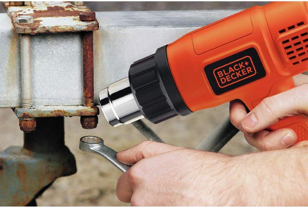 imageBLACKDECKER Heat Gun for Crafts Corded Dual Heat Settings up to 1000 Degrees 1350 Watt HG1300