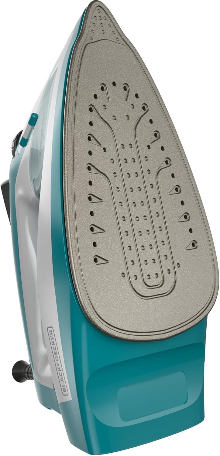 imageBLACKDECKER IR16X OneStep Garment Steam Iron with Stainless Nonstick Soleplate One Size TurquoiseStandard