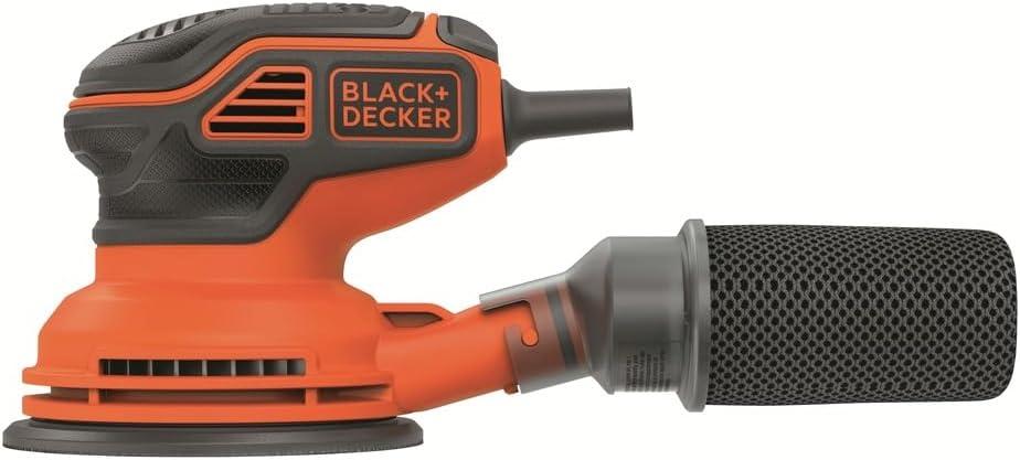 imageBLACKDECKER Orbital Sander 5inch Disc Sander Corded BDERO600Sander Only