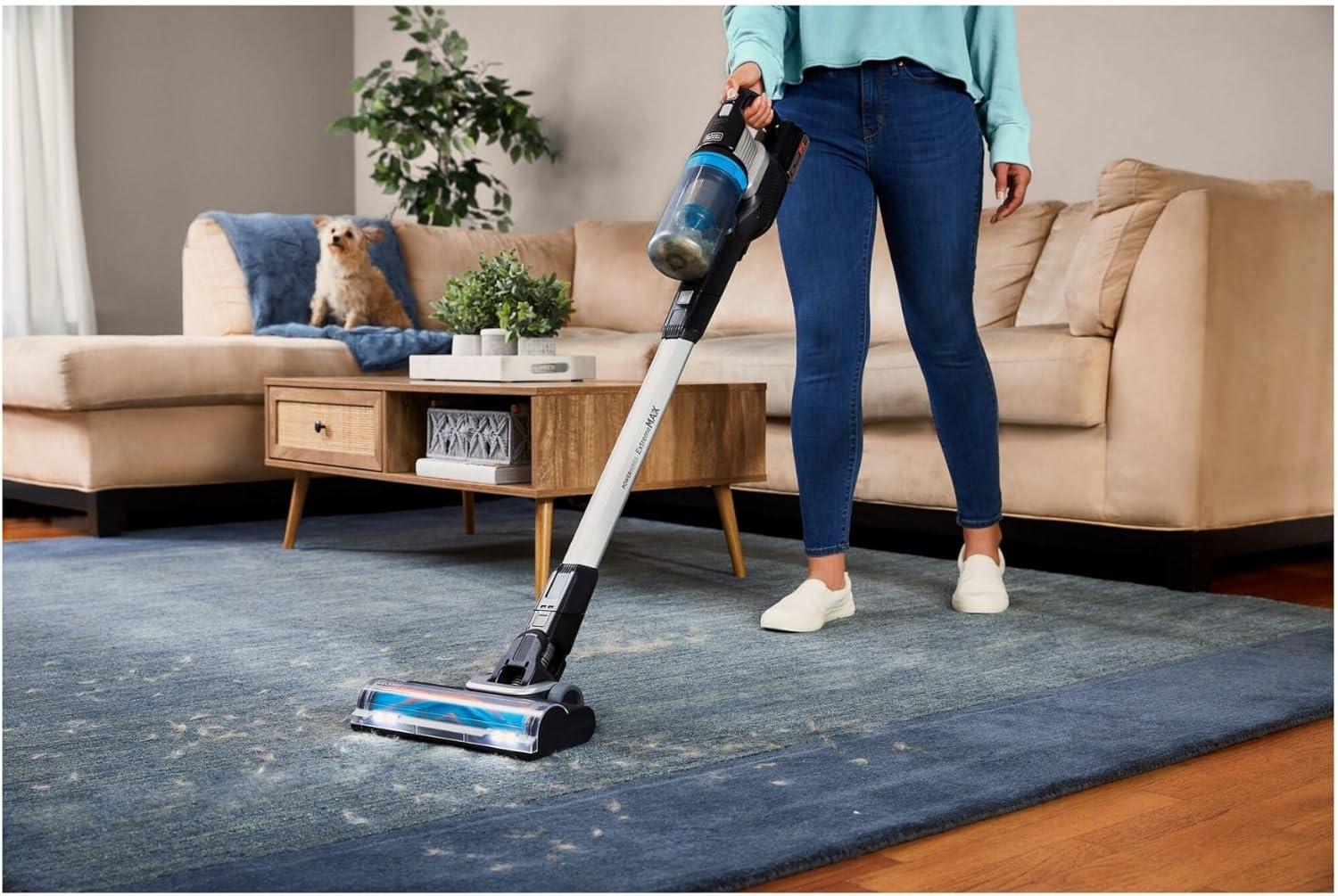 imageBLACKDECKER POWERSERIES Extreme MAX Cordless Stick Vacuum Home and Pet Hair Vacuum BHFEB520D1