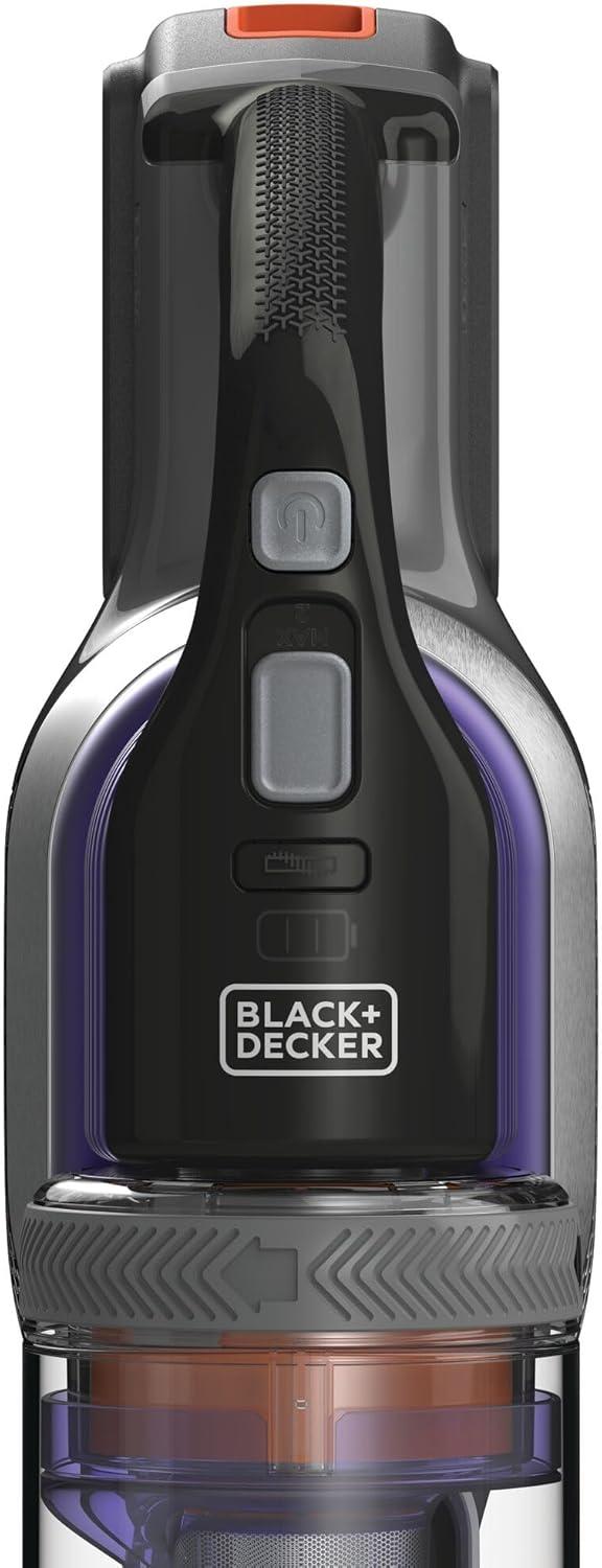 imageBLACKDECKER Pet Hair Vacuum Cordless Vacuum Cleaner Pet Hair Up to 55 Minutes of Runtime Interchangeable Floorhead Maximum Suction MultiSurface Light Weight Powerseries Extreme BSV2020P20V Pet Vacuum