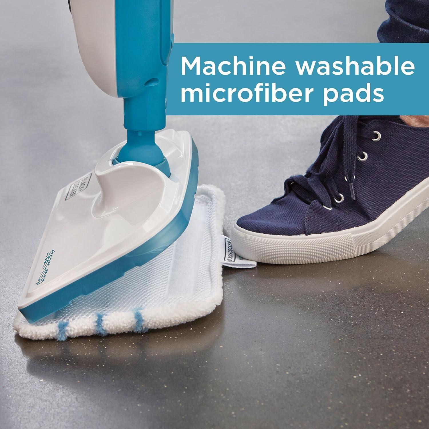 imageBLACKDECKER Steam Mop White HSM13E1White