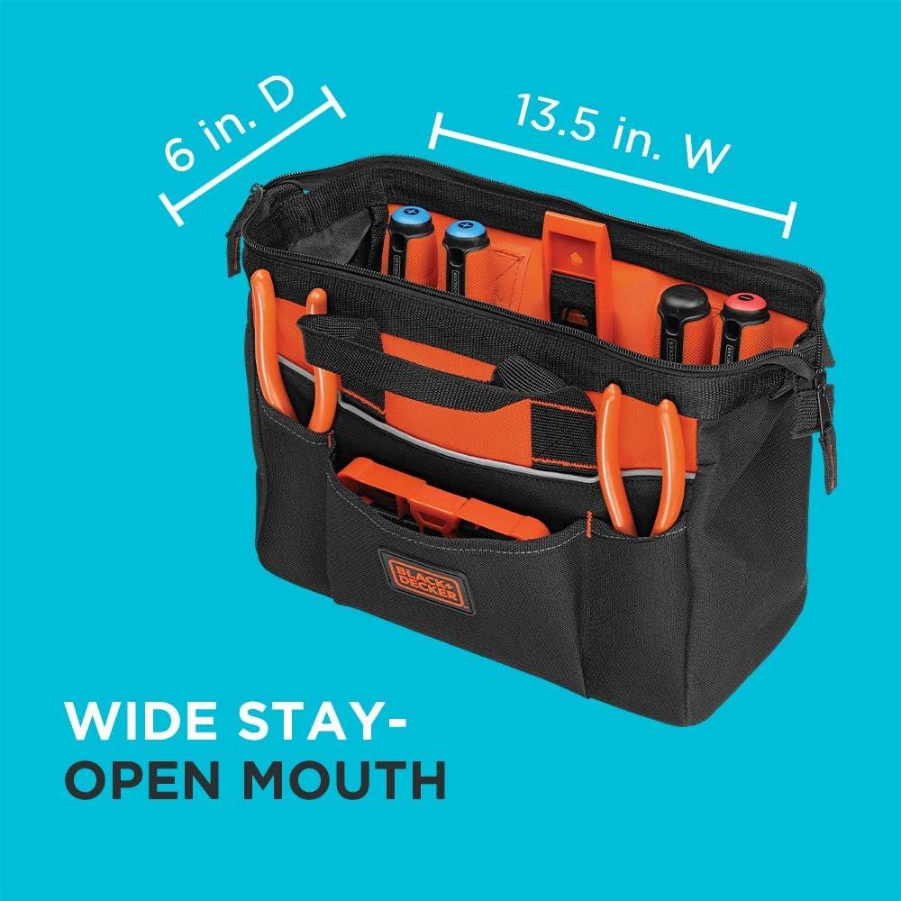 imageBLACKDECKER Tool Bag 12inch BDST500001APB