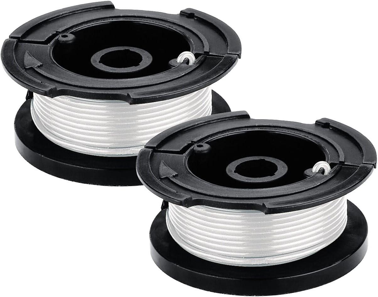 imageBLACKDECKER Weed Eater String Genuine OEM Authentic Trimmer Line 3Pack 30Feet of Replacement Spool 0065Inch Diameter AF1003ZP2 Pack