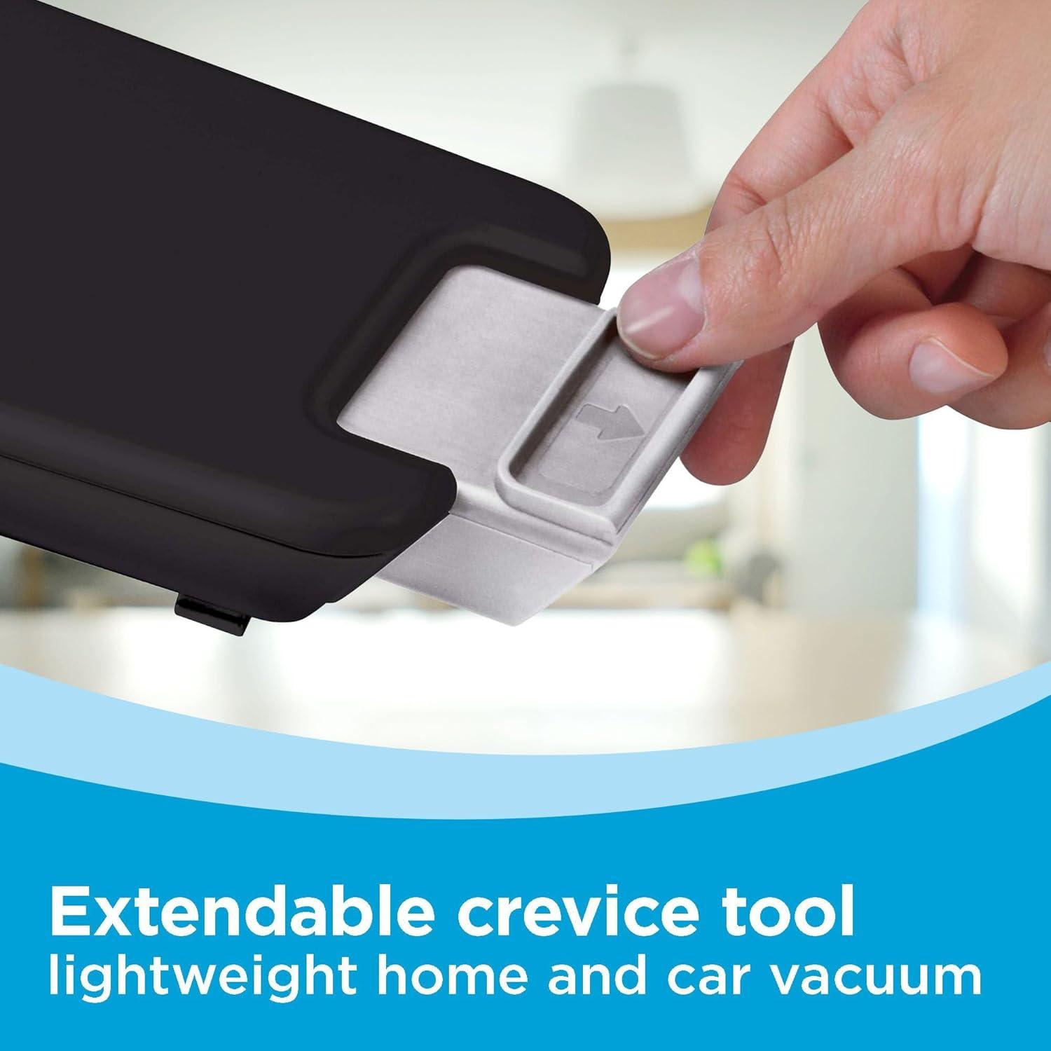 imageBLACKDECKER dust buster PIVOT VAC Handheld Vacuum Cordless Car Vacuum Portable Rechargeable Extendible Crevice Tool and 200 Degree Pivoting Nozzle Strong Suction Lightweight BDH2000PL